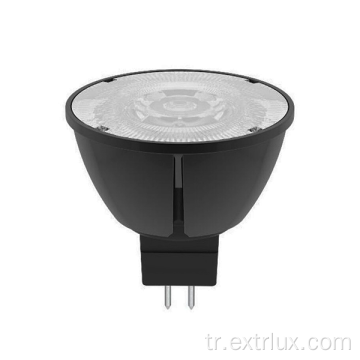 MR16 Alüminyum 12 ° Spot Işığı 6.5W Dimmable Cob